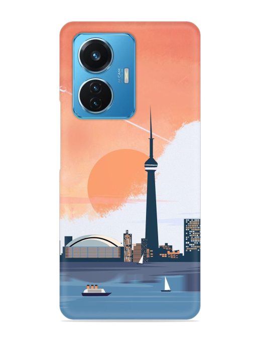 Toronto Canada Snap Case for Iqoo Z6 (44W) Zapvi