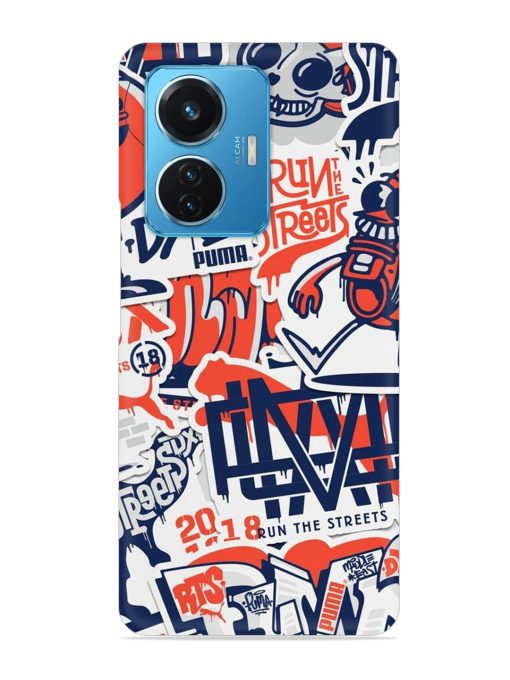 Run The Street Snap Case for Iqoo Z6 (44W) Zapvi