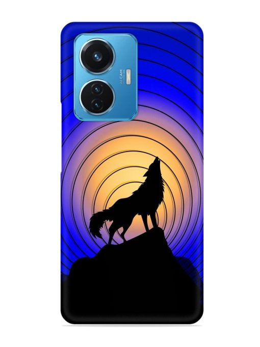 Fox Roaring Design Snap Case for Iqoo Z6 (44W)