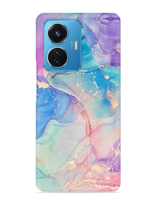 Alcohol Ink Colors Snap Case for Iqoo Z6 (44W)