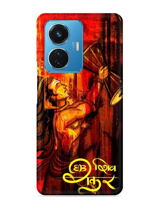 Illustration Lord Shiva Snap Case for Iqoo Z6 (44W)