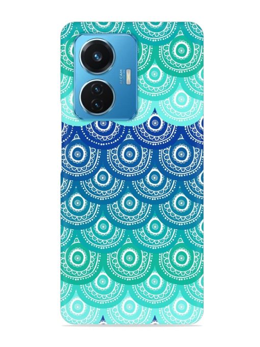 Ethnic Seamless Pattern Snap Case for Iqoo Z6 (44W) Zapvi