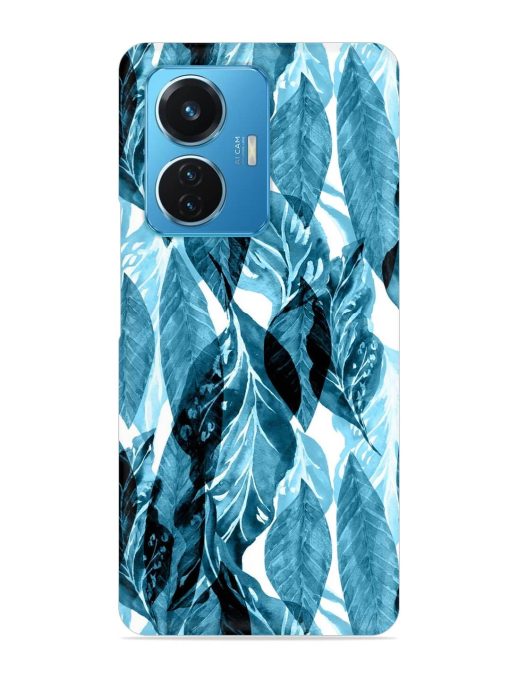 Leaves Pattern Jungle Snap Case for Iqoo Z6 (44W) Zapvi