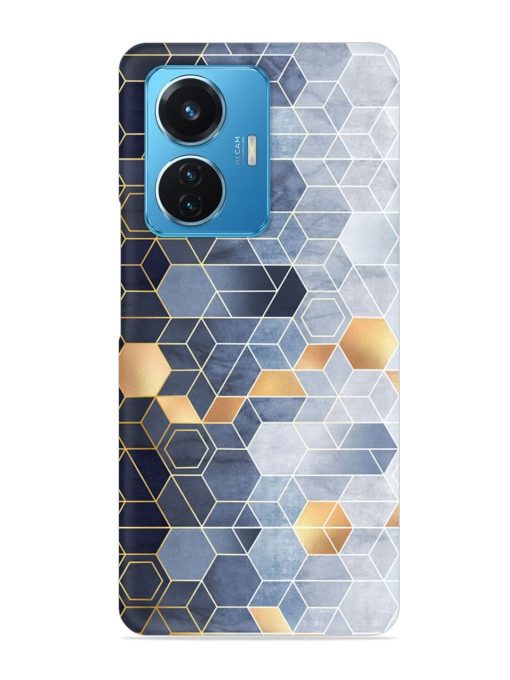 Geometric Abstraction Hexagons Snap Case for Iqoo Z6 (44W)