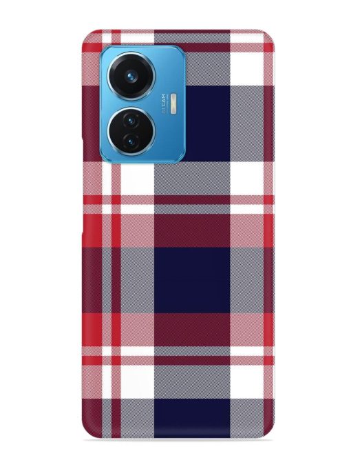 Classic Plaid Tartan Snap Case for Iqoo Z6 (44W) Zapvi