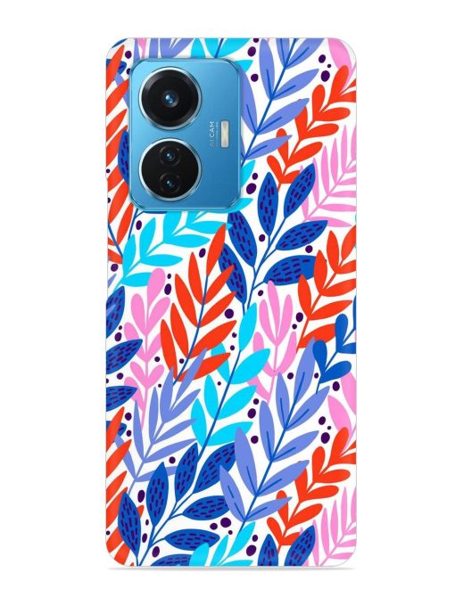 Bright Floral Tropical Snap Case for Iqoo Z6 (44W) Zapvi