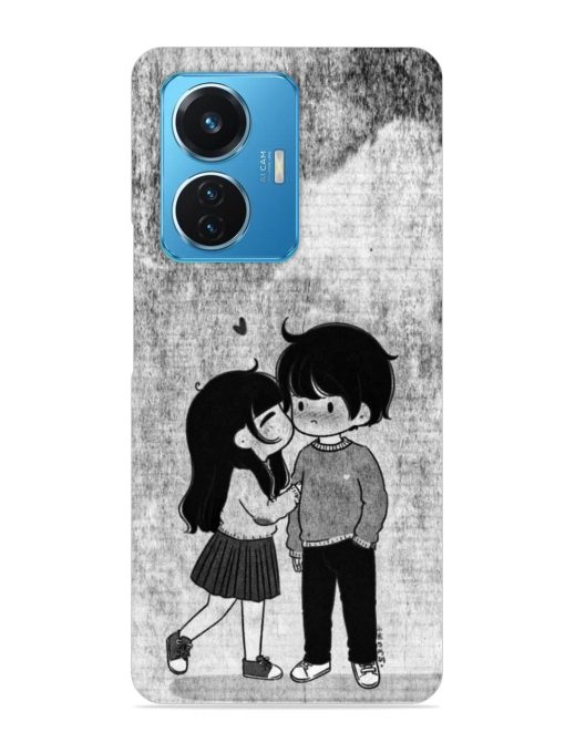 Couple Love Highlights Snap Case for Iqoo Z6 (44W) Zapvi