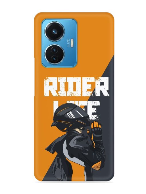 Rider Life Snap Case for Iqoo Z6 (44W) Zapvi