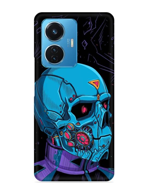 Skull Robo Vector Snap Case for Iqoo Z6 (44W)