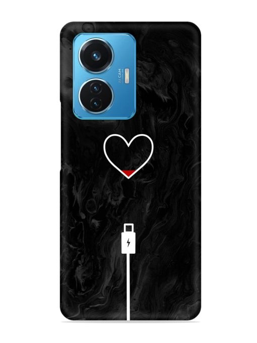 Heart Charging Vector Snap Case for Iqoo Z6 (44W) Zapvi