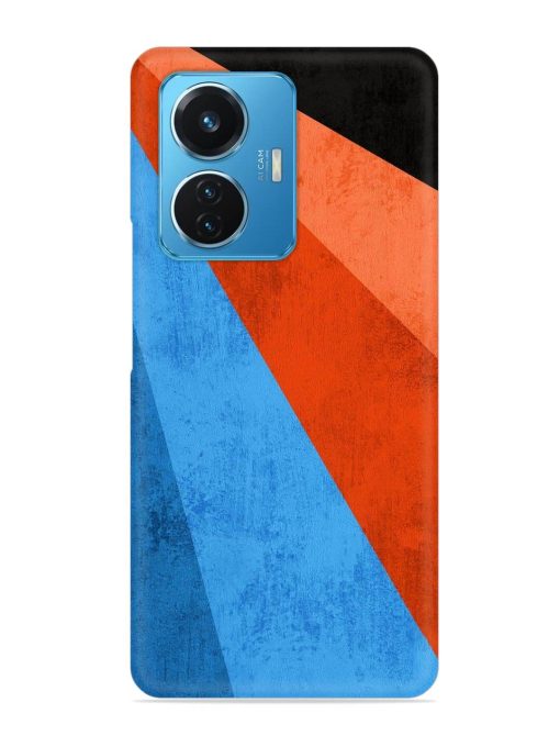 Modern Matte Abstract Snap Case for Iqoo Z6 (44W) Zapvi