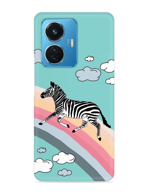 Running Zebra Snap Case for Iqoo Z6 (44W)