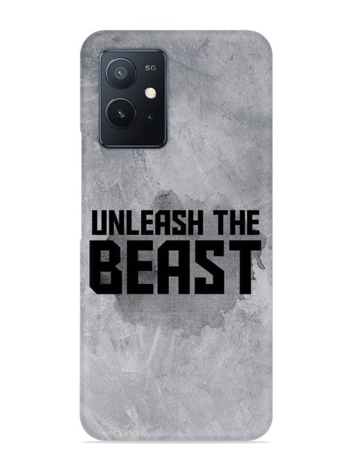 Unleash The Beast Snap Case for Iqoo Z6 (5G) Zapvi