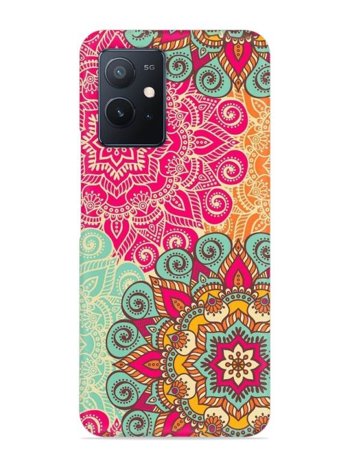 Mandala Seamless Snap Case for Iqoo Z6 (5G) Zapvi