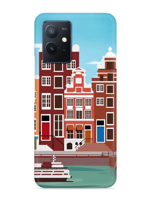 Scenery Architecture Amsterdam Landscape Snap Case for Iqoo Z6 (5G) Zapvi