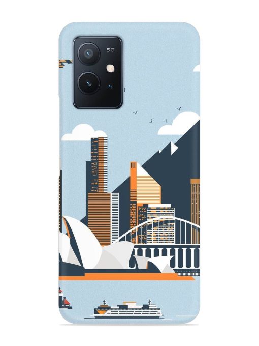 Sydney Opera Landscape Snap Case for Iqoo Z6 (5G) Zapvi