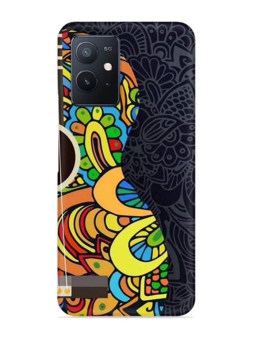 Guitar Vector Art Snap Case for Iqoo Z6 (5G) Zapvi