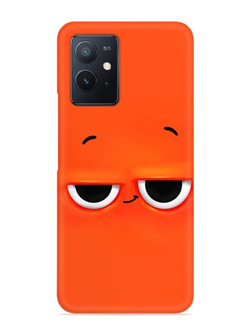 Smiley Face Snap Case for Iqoo Z6 (5G) Zapvi