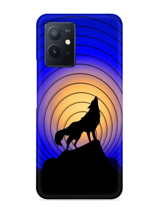 Fox Roaring Design Snap Case for Iqoo Z6 (5G) Zapvi