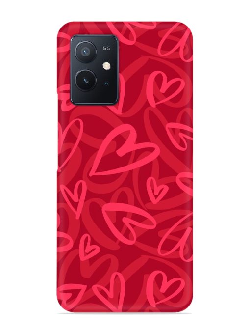 Seamless Romantic Pattern Snap Case for Iqoo Z6 (5G) Zapvi