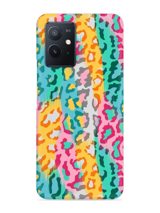 Seamless Vector Colorful Snap Case for Iqoo Z6 (5G) Zapvi