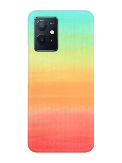 Background Sky Watercolor Snap Case for Iqoo Z6 (5G) Zapvi