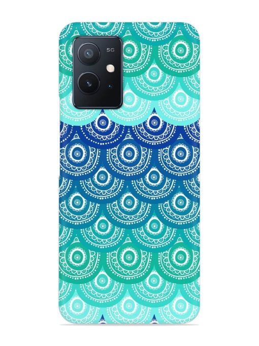 Ethnic Seamless Pattern Snap Case for Iqoo Z6 (5G) Zapvi