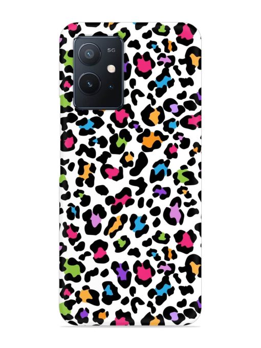 Seamless Leopard Pattern Snap Case for Iqoo Z6 (5G) Zapvi