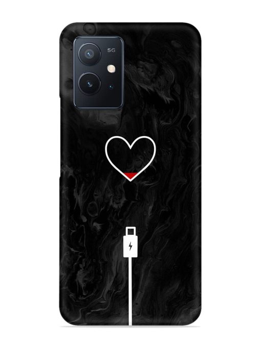 Heart Charging Vector Snap Case for Iqoo Z6 (5G) Zapvi