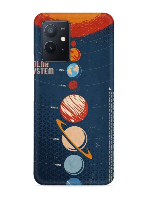 Solar System Vector Snap Case for Iqoo Z6 (5G) Zapvi