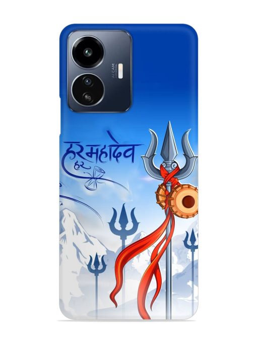 Har Har Mahadev Trishul Snap Case for Iqoo Z6 Lite Zapvi