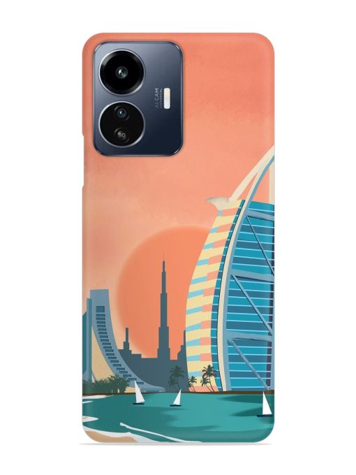 Dubai Architectural Scenery Snap Case for Iqoo Z6 Lite Zapvi