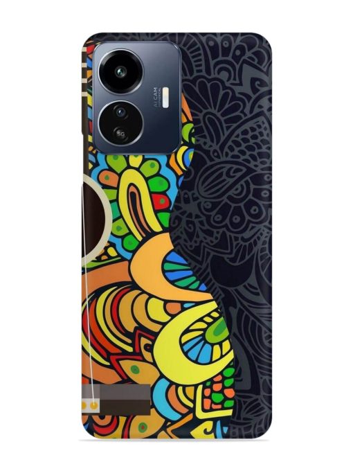 Guitar Vector Art Snap Case for Iqoo Z6 Lite