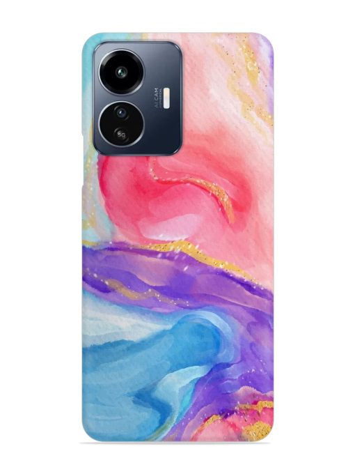 Watercolor Gradient Snap Case for Iqoo Z6 Lite