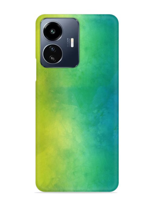 Yellow Green Gradient Snap Case for Iqoo Z6 Lite