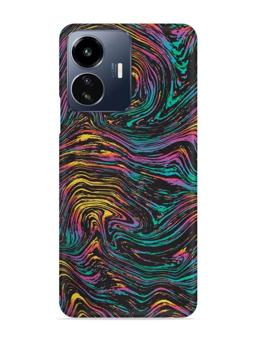 Abstract Liquid Colors Snap Case for Iqoo Z6 Lite