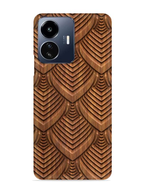 Carved Pattern On Snap Case for Iqoo Z6 Lite Zapvi