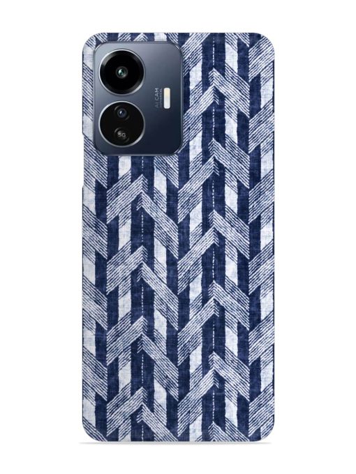 Abstract Herringbone Motif Snap Case for Iqoo Z6 Lite Zapvi