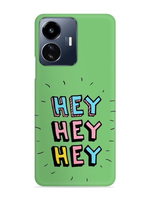 Hey Vector Cartoon Snap Case for Iqoo Z6 Lite