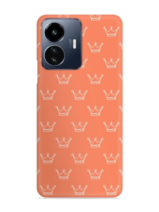 Hand Drawn Crown Snap Case for Iqoo Z6 Lite