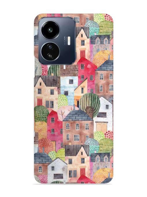 Abstract Seamless Pattern Snap Case for Iqoo Z6 Lite Zapvi