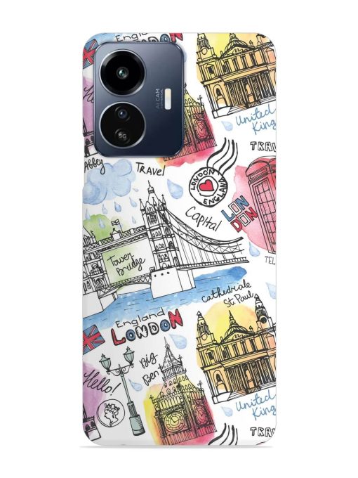 Vector London Landmark Snap Case for Iqoo Z6 Lite