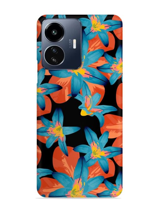 Philippine Flowers Seamless Snap Case for Iqoo Z6 Lite Zapvi