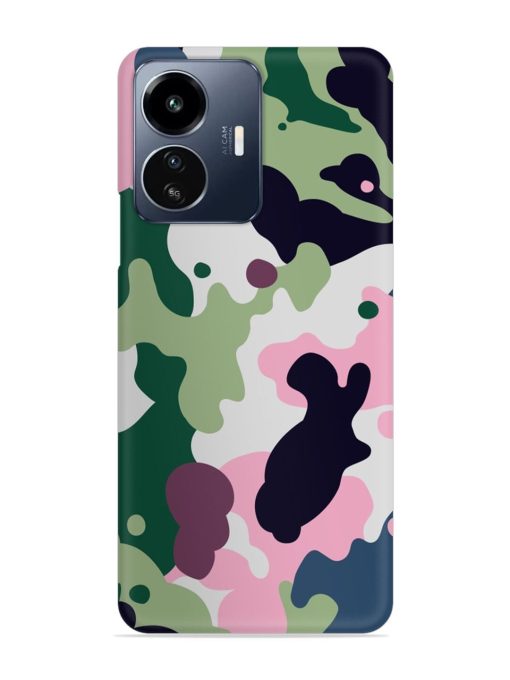 Seamless Funky Camouflage Snap Case for Iqoo Z6 Lite Zapvi