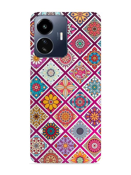 Seamless Tile Pattern Snap Case for Iqoo Z6 Lite