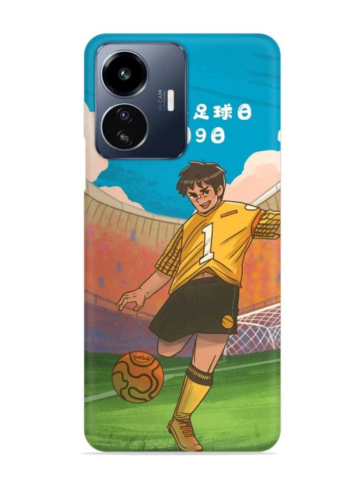 Soccer Kick Snap Case for Iqoo Z6 Lite