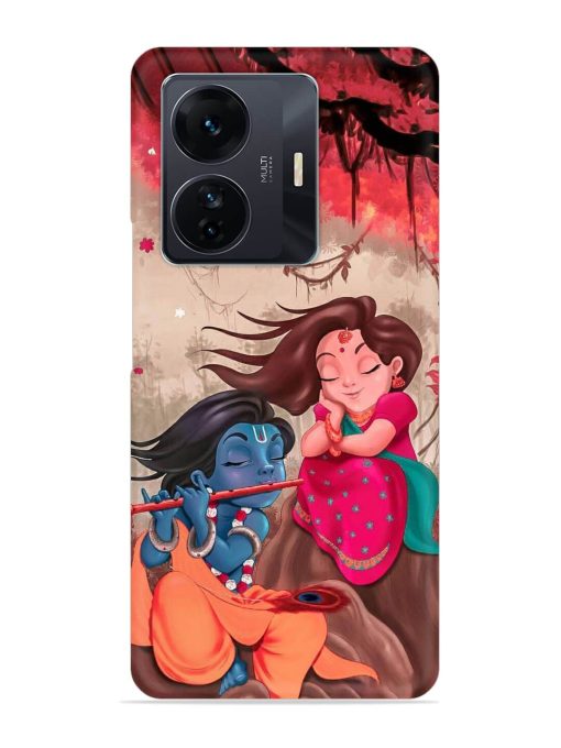 Radhe Krishna Water Art Snap Case for Iqoo Z6 Pro Zapvi