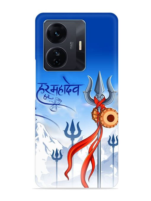 Har Har Mahadev Trishul Snap Case for Iqoo Z6 Pro Zapvi