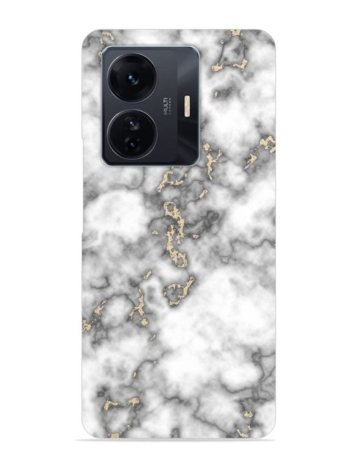 Gray And Gold Marble Snap Case for Iqoo Z6 Pro Zapvi