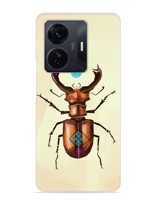 Stag Beetle Vector Snap Case for Iqoo Z6 Pro Zapvi